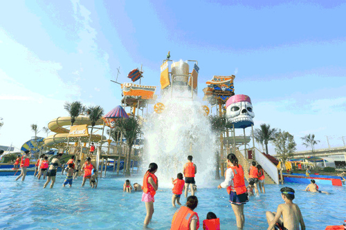 Laatste bedrijfscasus over Fujian Quanzhou Happy Waterpark