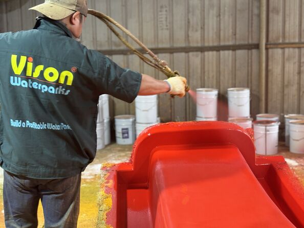 GUANGZHOU VISON INTERNATIONAL WATER PARK EQUIPMENT CO.,LTD fabriek productielijn