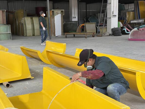 GUANGZHOU VISON INTERNATIONAL WATER PARK EQUIPMENT CO.,LTD fabriek productielijn