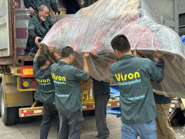 GUANGZHOU VISON INTERNATIONAL WATER PARK EQUIPMENT CO.,LTD fabriek productielijn