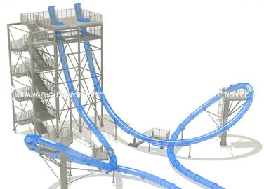 De glasvezelwater van de avonturen glijdt het magische lijn voor de openlucht Aangepaste spelen van het waterpark/