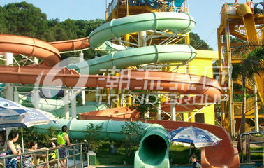 FPR-de Ritten van het Waterpark met 10.8m OEM van de Platformhoogte de Reuzeaantrekkelijkheid van het Waterpark
