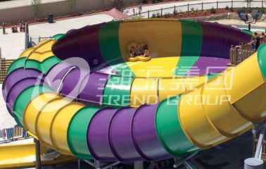 Van de het Materiaalglasvezel van de waterspeelplaats het Waterdia's/Super Bowl-Waterdia voor Themapark