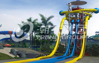 Beste Prijs Multi-track Dia van het Waterpark van het Vermaakthema/Waterdia