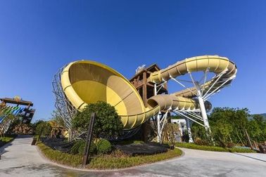 Het volwassen Glasvezelwater glijdt 16m Hoogte 4 Personen/Tijd 42*60m Vloerruimte voor Waterpark