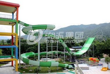 Het Waterdia's van de Funnuydouane, De Dia van Aqua van de Pretparkboemerang voor de Pret van de 2 Mensenfamilie