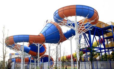 Aangepaste Het Waterdia's van de Koolstofstaalstructuur voor het Park van het Avonturenwater