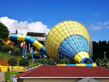 Grote het Waterdia van de Glasvezeltornado voor Volwassenen, 14.6m Platformhoogte