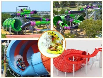 Van de het Materiaaltornado van het waterspel van de de Diaglasvezel het Waterdia's met 18m Hoogtetoren voor Waterpark