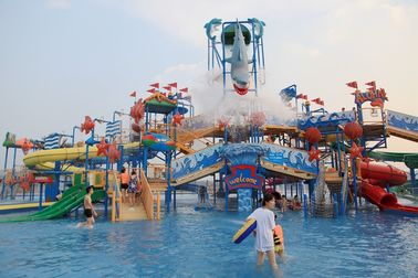 Het drijvende van het de Speelplaatswater van Wateraqua van het het Huis Grote Thema Park van het het Hotel Openluchtwater