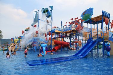 Het gigantische van het de Speelplaatswater van Aqua van het Waterhuis Materiaal van het het HuisPretpark