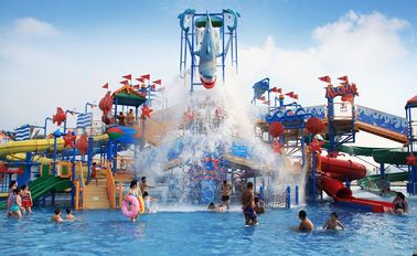 Het gigantische van het de Speelplaatswater van Aqua van het Waterhuis Materiaal van het het HuisPretpark