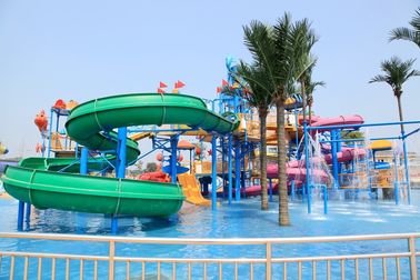 Commercieel Middelgroot de Speelplaatsplatform van Aqua van het Waterhuis met Waterdia voor Waterpark