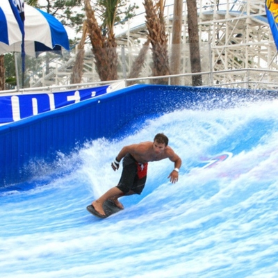 Populairste stroom-Ruiter Surfende fabrikanten van Waterpark-Materiaal in China