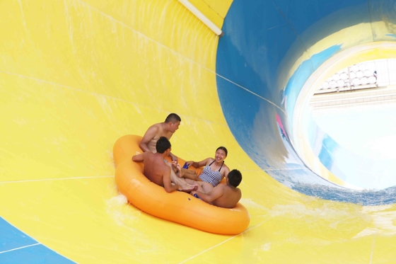 Aangepaste van het het Waterpark van de Volwassenenglasvezel de Tornadodia 14.6m Hoogte voor Waterpark