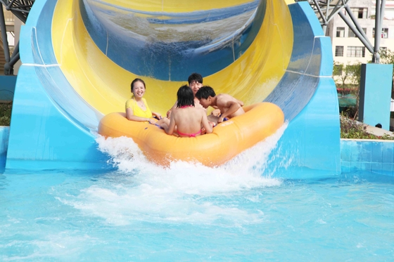 Aangepaste van het het Waterpark van de Volwassenenglasvezel de Tornadodia 14.6m Hoogte voor Waterpark