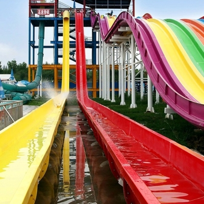 De Dia's van het de Glasvezelwater van het themapark, de Plastic Douane Gecombineerde Dia's van het Watervlot voor Waterpark