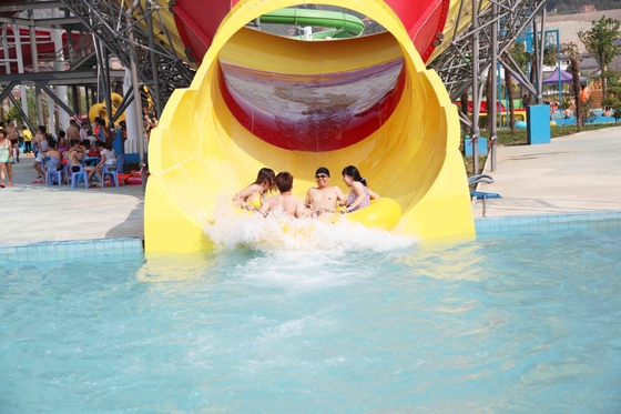 Van de het Materiaal Super Tornado van het waterpark het Waterdia boven Grondpool Waterslide