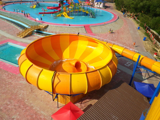 Van het de glasvezel zwembad van het waterpark het waterdia's voor pretpark