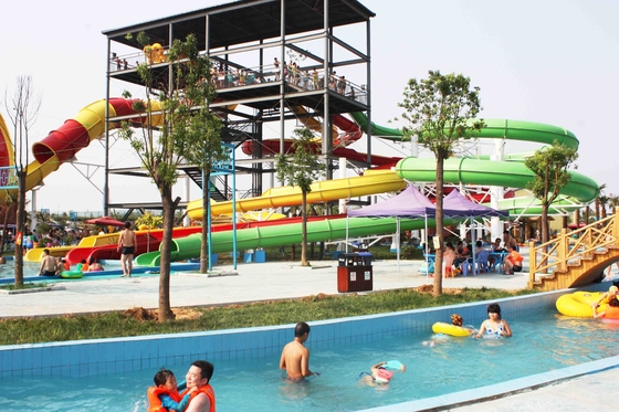 De volwassen Dia's van het Douanewater, Gegalvaniseerd het parkmateriaal van het koolstofstaalwater