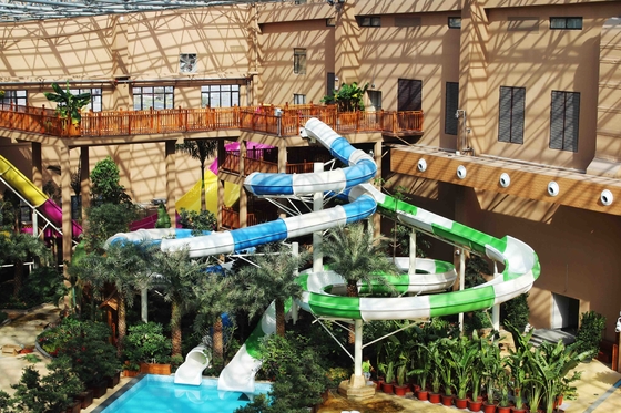 Grappige Sterke Visuele Grote Waterdia's voor het Grote Openluchtpark van het Toevlucht Spiraalvormige Water