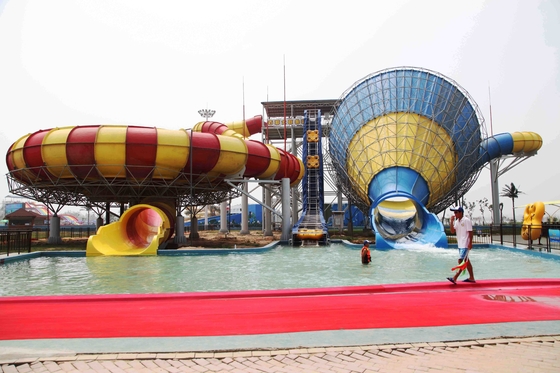 Het Waterdia's van de hoge snelheidsglasvezel voor Avonturenvermaak Waterpark