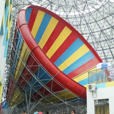 De commerciële Pool van het Glasvezelwater glijdt/de Middelgrote Dia van het Tornadowater voor Waterpark