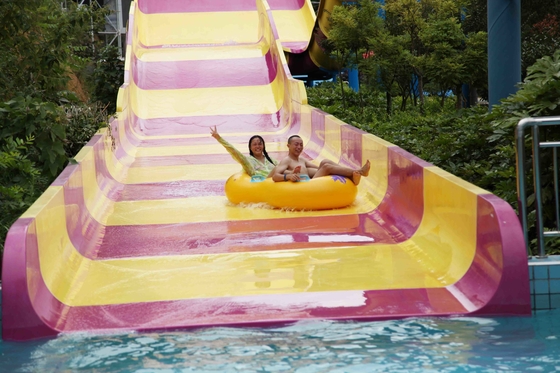 Reuzeaqua-Parkmateriaal het Opwekken Zwembadglasvezel Waterslides