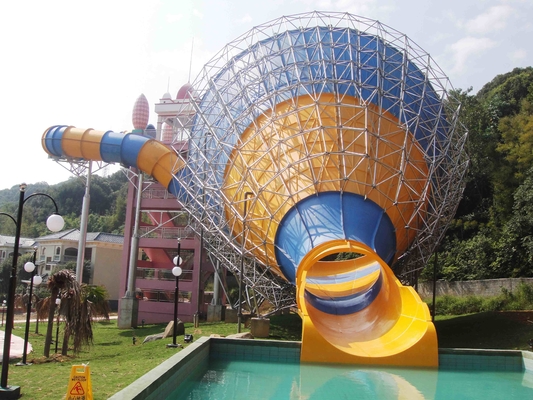 Openlucht middelgrote het Waterdia's van de wervelwindglasvezel voor de sport van het waterpark