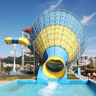 De aangepaste Dia's van het Glasvezelwater voor Familie/Aqua-het Park van het Spelwater