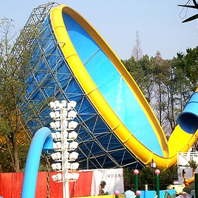 Openlucht middelgrote het Waterdia's van de wervelwindglasvezel voor de sport van het waterpark