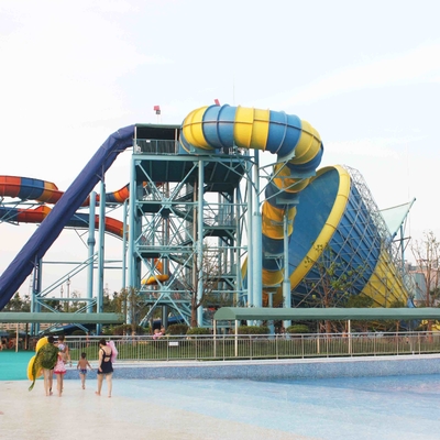 Grote het Waterdia's van de Tornadoglasvezel voor het Materiaal van Waterpark van het Vermaakavontuur voor Waterpark