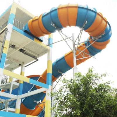 De gegalvaniseerde Dia van de Koolstofstaaltornado voor Aqua-Park/het Parkmateriaal van het Glasvezelwater