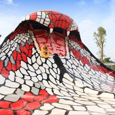 Volwassen het Waterdia van de Pretparkglasvezel met Gegalvaniseerd Koolstofstaalkader