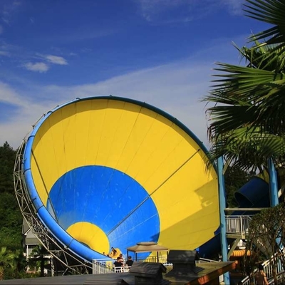 Aangepaste van het het Waterpark van de Volwassenenglasvezel de Tornadodia 14.6m Hoogte, 42*60m
