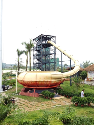 Het ruimte van de de Diaglasvezel van het Komwater Materiaal van het het Waterpark voor het Park van Volwassenenaqua