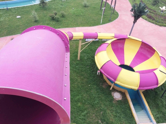 Aangepaste Opwindende Aqua-Rood/Geel/Groene het Waterdia van de Parkglasvezel