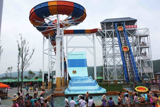 Dia van het de Glasvezelwater van de Outdside de Reuzeboemerang voor 6 Persoon, de Torenhoogte 18.75M van het Waterpark