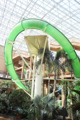 Opwindende van de Diaaqua van Aqua LoopBody van de het Parkglasvezel het Waterdia's, Platformhoogte 16m