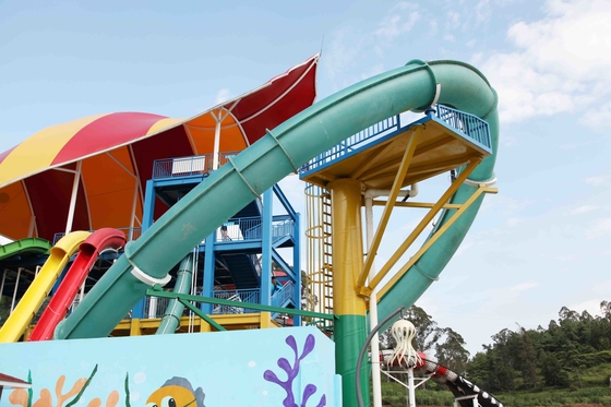 De Spelen van de het Waterdia van het Aquapark, Aqua-de Glasvezeldia's van het Lijnlichaam voor Pools