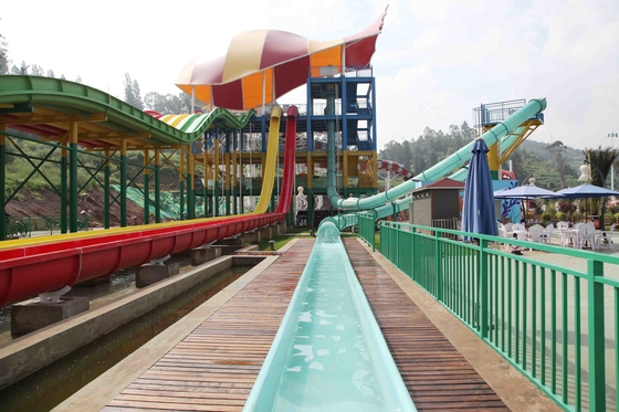Van de het Parkglasvezel van Aqua van de ExcitingLoopBodydia het Waterdia's, Platformhoogte 16m