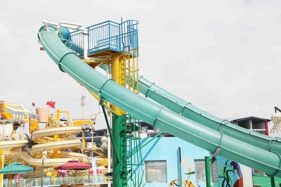 Van de het Parkglasvezel van Aqua van de ExcitingLoopBodydia het Waterdia's, Platformhoogte 16m