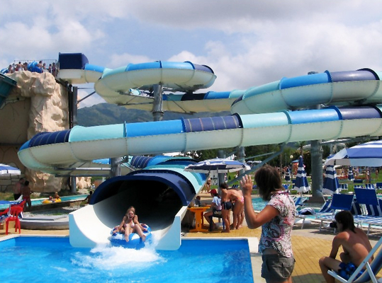 het Waterdia's van de grote Aqua-Jonge geitjes van het het Parkmateriaal van het Spelwater met het Gellaag van Ashland/DSM-