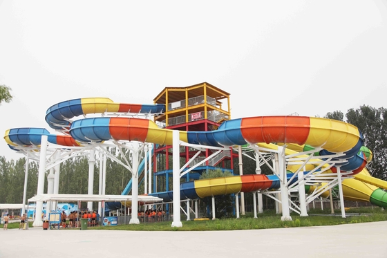 Gegalvaniseerde Van het Waterdia's FPR van de Koolstofstaaldouane van het het Waterpark Grote het Waterdia's