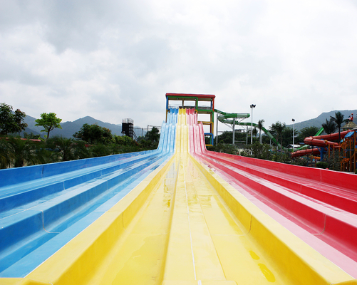 Kleurrijke Bovengenoemde het Waterdia's van de Grondglasvezel, de Dia van de Glasvezelpool voor Pretpark