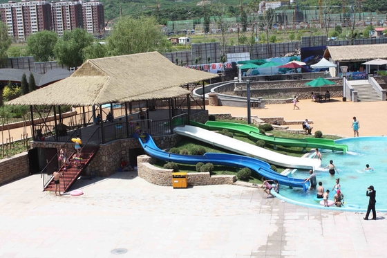 De aangepaste Spelen van het de Dia'sPretpark van het Kinderenwater met Gegalvaniseerde Staalsteun