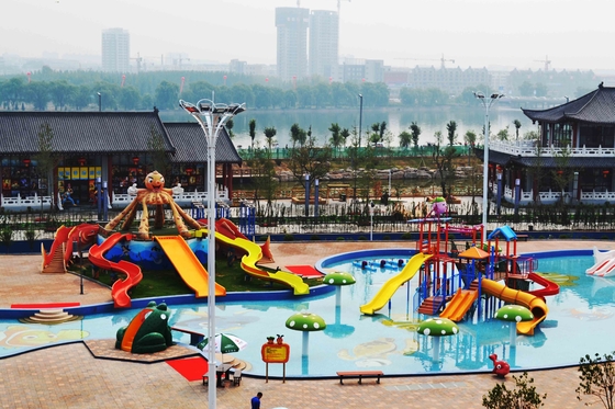 De commerciële Dia's van het de Stijllichaam van het Speelplaatsmateriaal Open Dichte voor Jonge geitjes in Waterpark