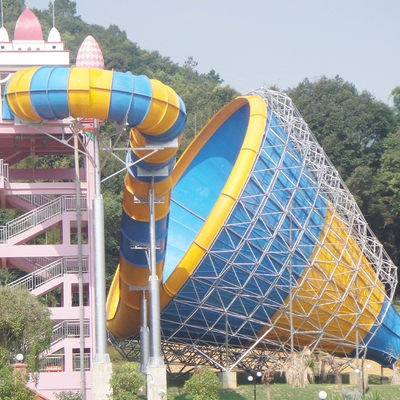 Aangepaste het Waterdia van de Glasvezel Commerciële Familie voor Vakantietoevlucht, 16m Hoogte