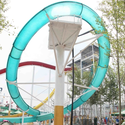 Van de het Parkglasvezel van ExcitingSlideaqua het Waterdia's, Platformhoogte 16m