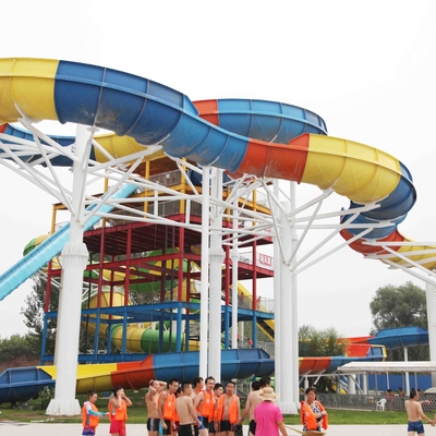 De gegalvaniseerde Dia's van het de Glasvezelwater van de Koolstofstaalbuis voor het Park van het Vermaakwater